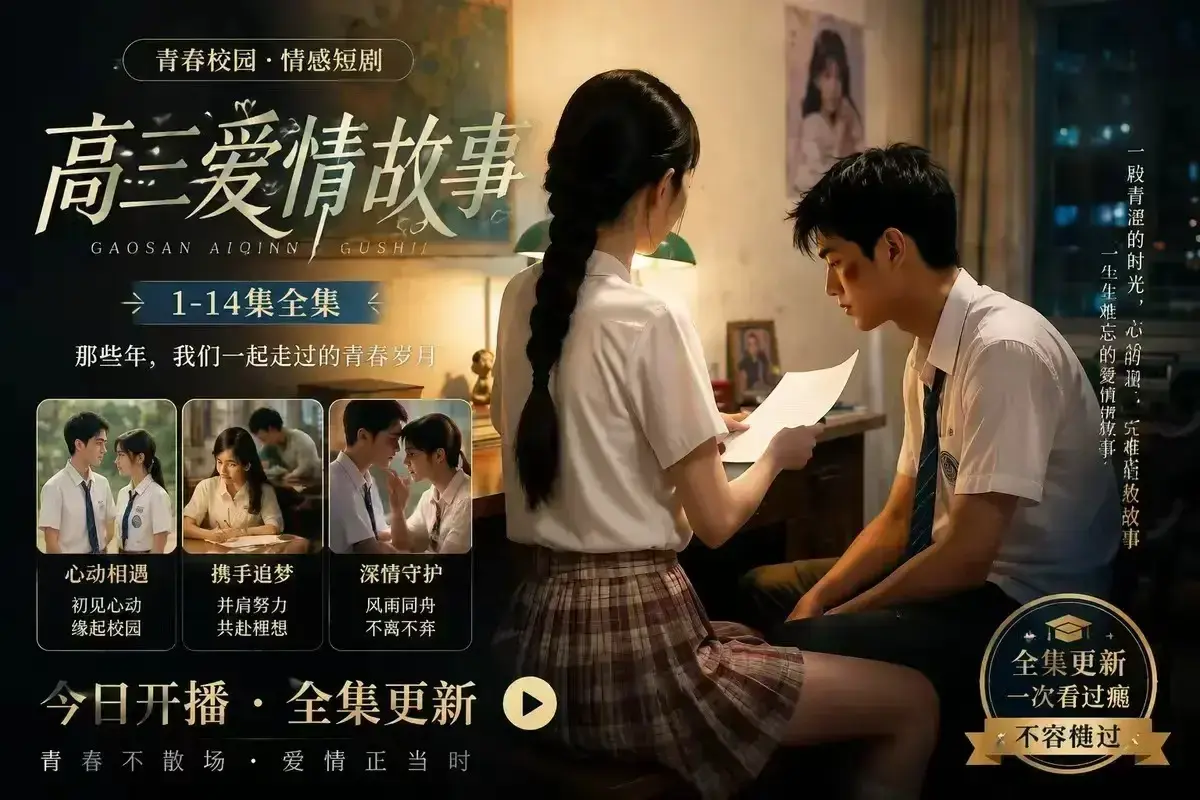 《B中爱情故事》AI短剧完整版未删减_4KHDR画质百度网盘在线秒存_高清观看每集都戳心